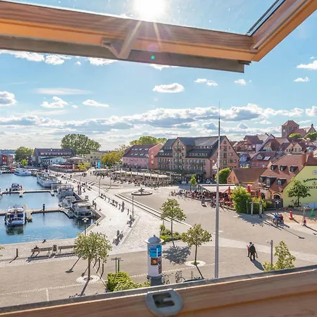 Ferienwohnung Seeblick - Ferienwohnung Mit Ausblick Auf Den Yachthafen Waren  Zewnętrze zdjęcie